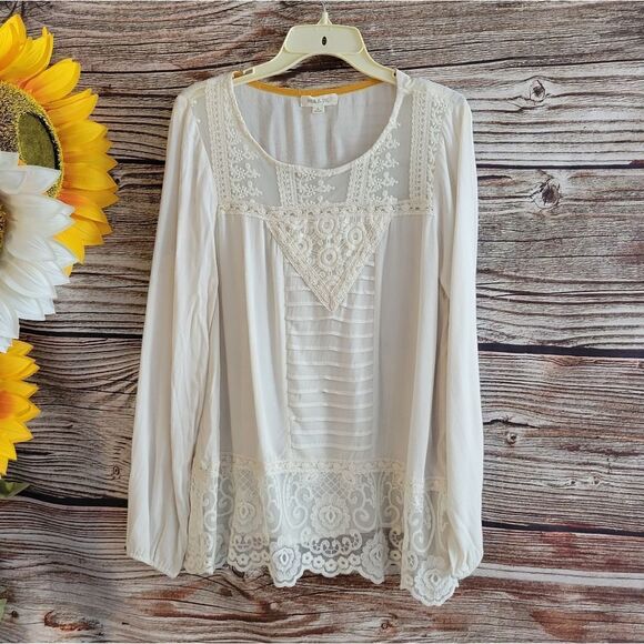 Taylor & Sage Women's Long Sleeve Pullover Shirt NWT - Picture 3 of 8